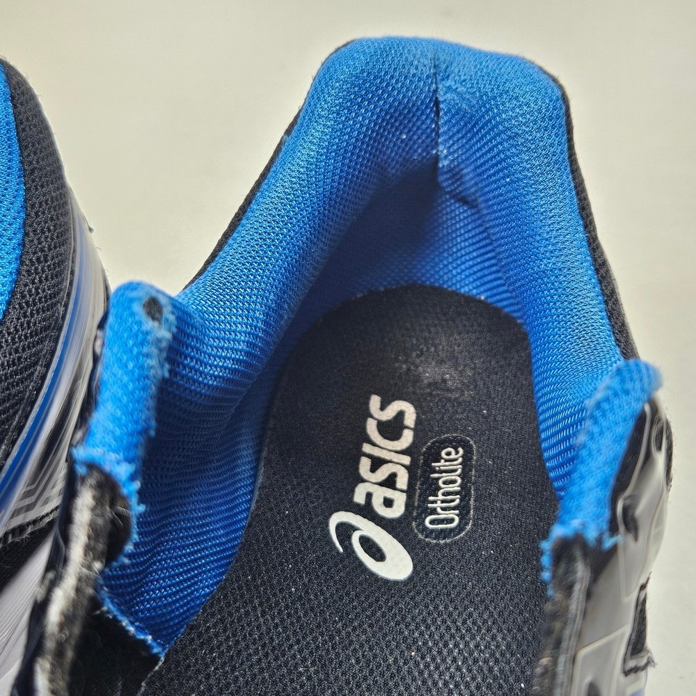 ASICS GEL Contend 4 Men Running Shoes Black Blue Silver Athletic Sneakers Size 9 - Picture 12 of 16